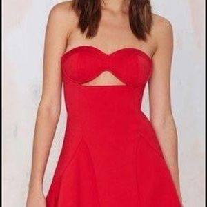 Nasty Gal Red Dress